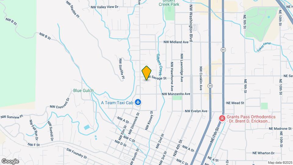 1223-1227 NW Highland Ave Map and Location Details