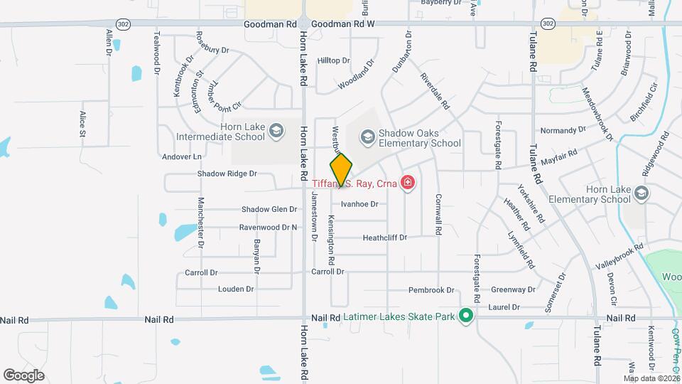 3865 Shadow Oaks Pkwy Map and Location Details