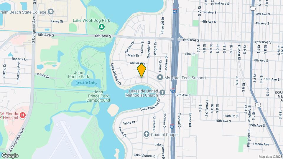 3320 Lake Osborne Dr Map and Location Details