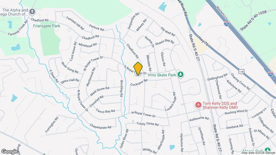 107 Chiswick Ct Map and Location Details