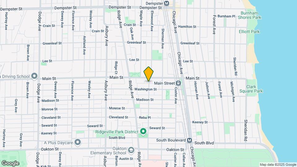 905 Elmwood Ave Map and Location Details