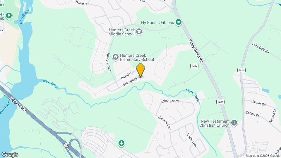 2196 Brandymill Ln Map and Location Details