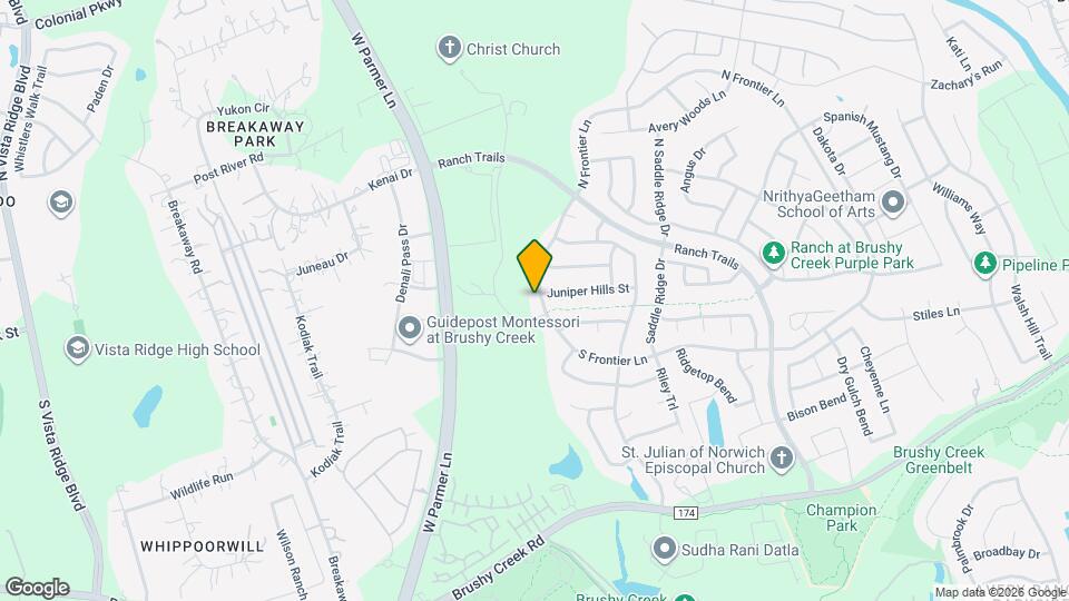 415 S Frontier Ln Map and Location Details