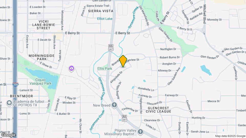 2125 Kingsdale Dr Map and Location Details