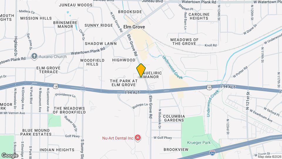 645 Elm Grove Rd Map and Location Details
