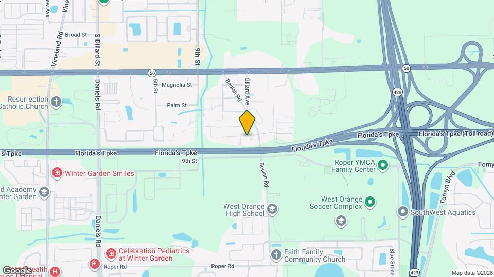 1400 Danish Ct Mapa y Detalles de la Ubicación