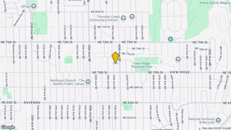 7028 39th Ave NE Map and Location Details