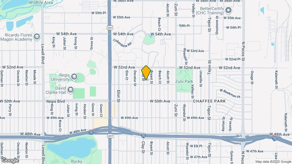 5110 Clay St Map and Location Details