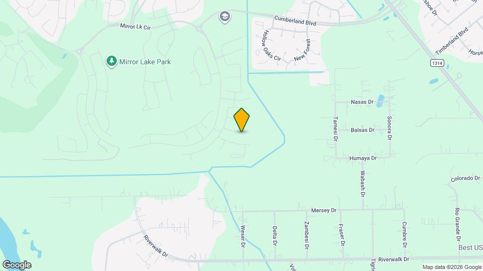 9644 Mount Brewer Ln Map and Location Details