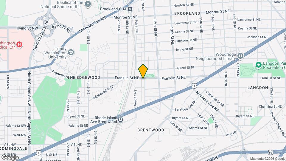 2726 10th St NE Map and Location Details