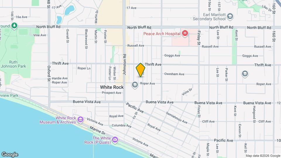 1321 Fir St Map and Location Details