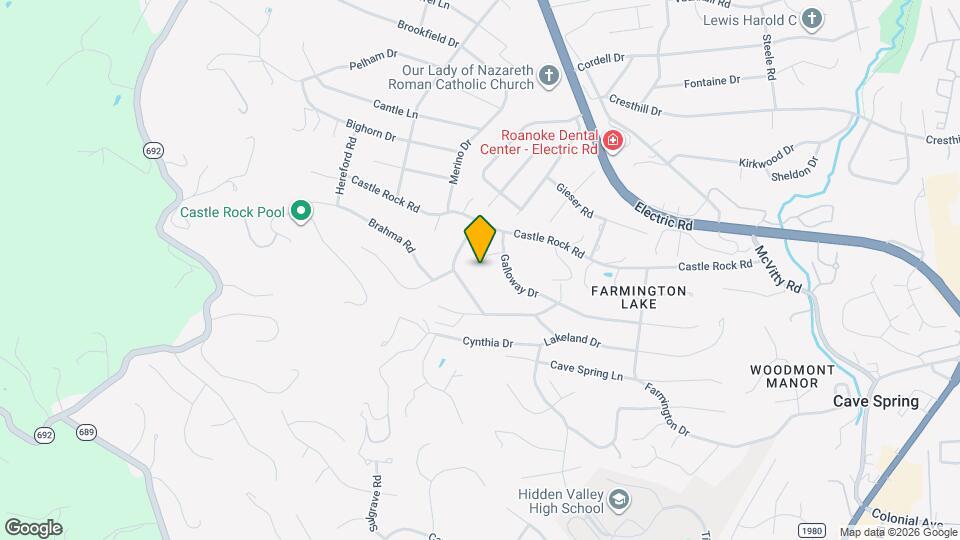 5528 Galloway Cir Mapa y Detalles de la Ubicación