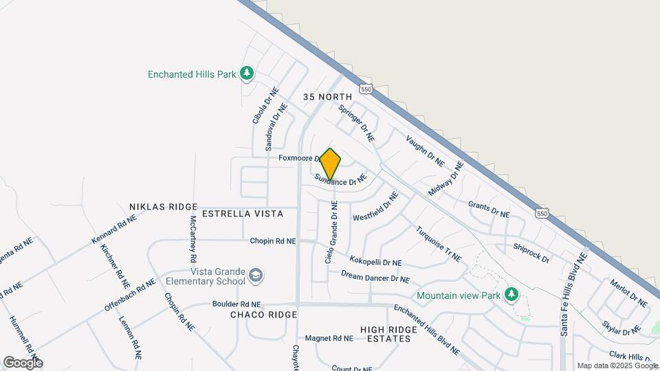 4968 Sundance Dr NE Map and Location Details