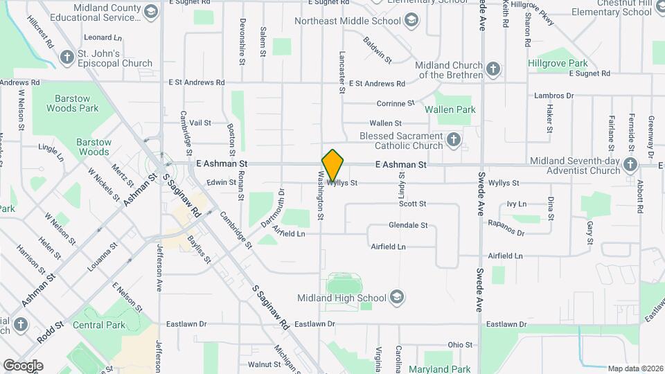 906 Wyllys St Map and Location Details