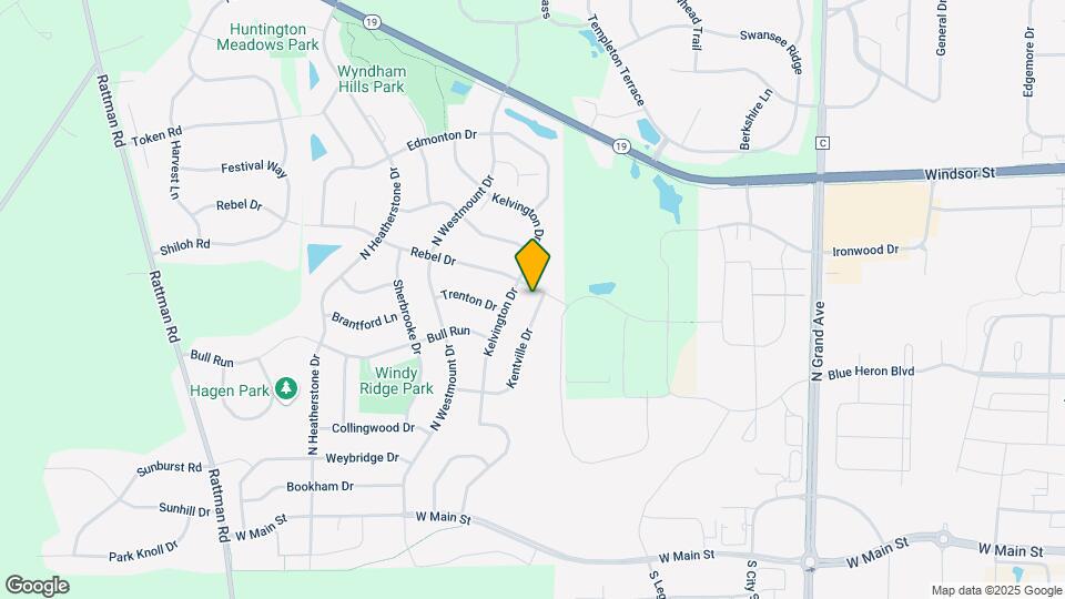 2904 Kentville Dr Map and Location Details