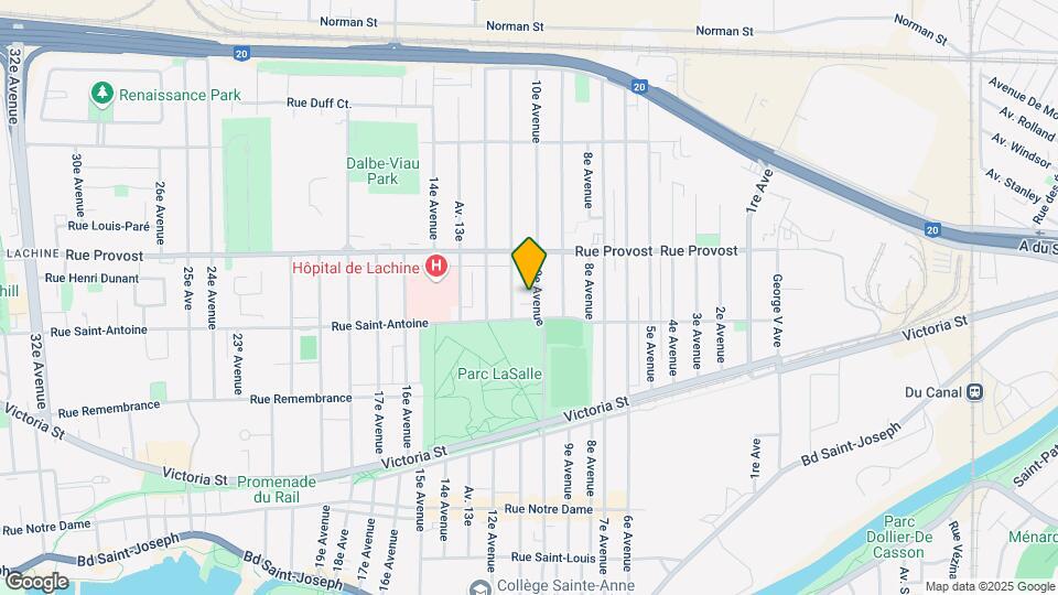 631 Tenth Av Map and Location Details