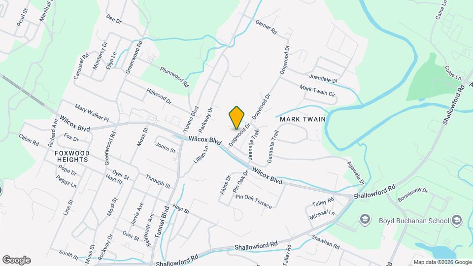 1635 Dogwood Dr Mapa y Detalles de la Ubicación