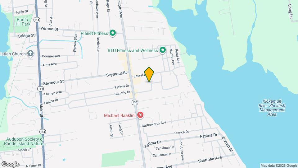 22 Overhill Rd Map and Location Details