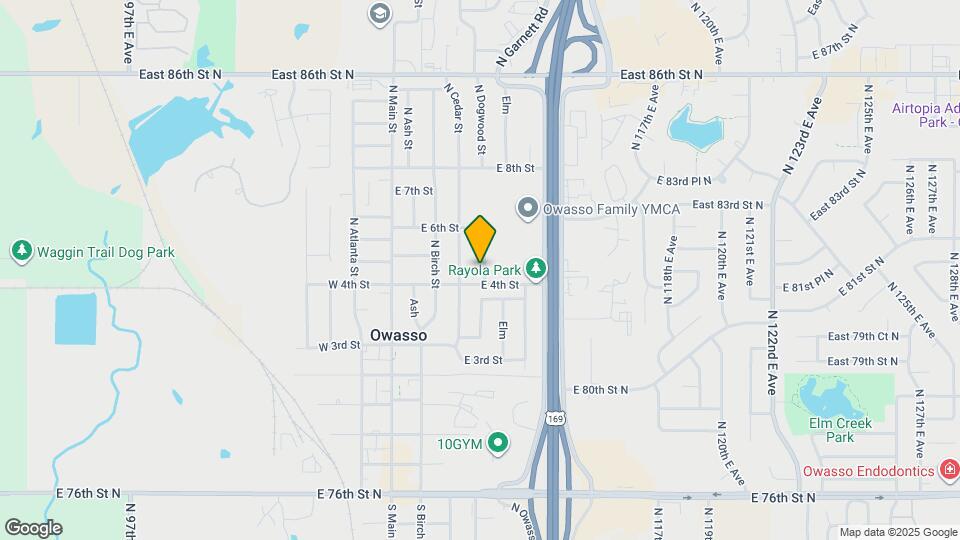 406 N Dogwood St Map and Location Details