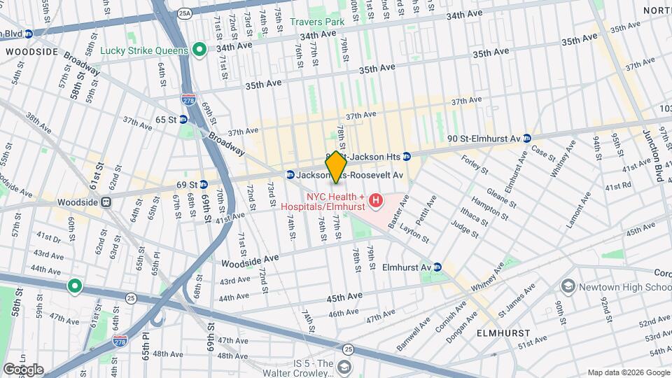 40-37 77th St Map and Location Details