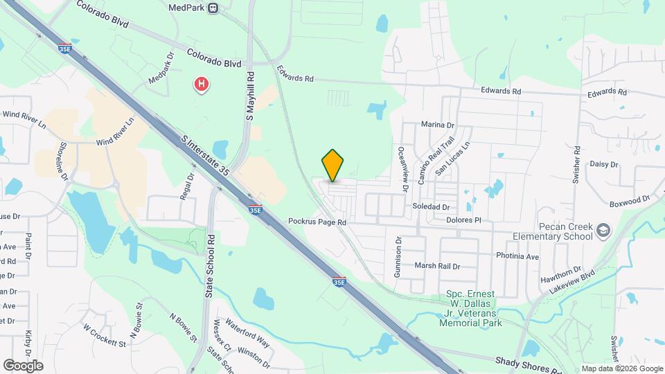 4508 Colosseum Wy Map and Location Details