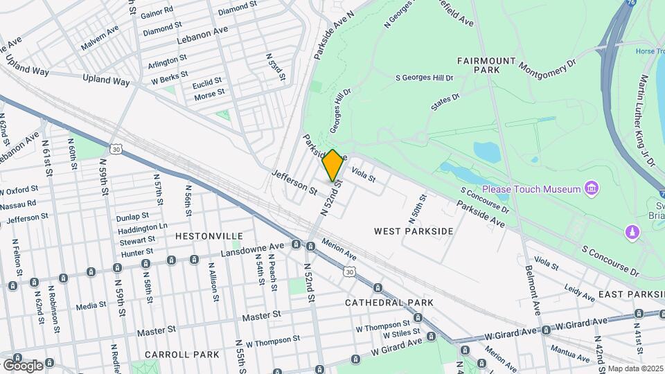 Parkside Apartment Map and Location Details