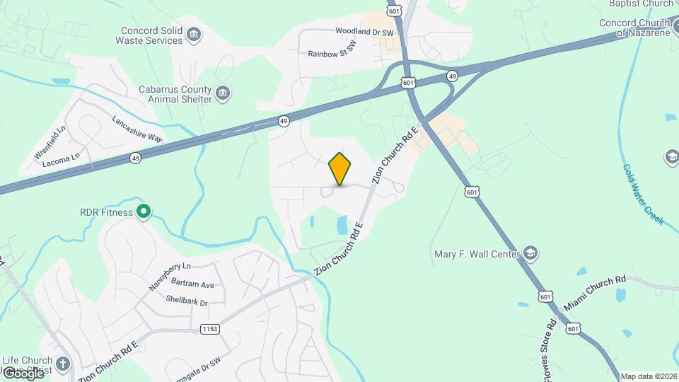 350 Morning Dew Dr Mapa y Detalles de la Ubicación