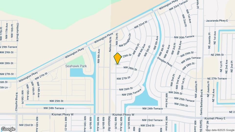641 NW 28th St Map and Location Details