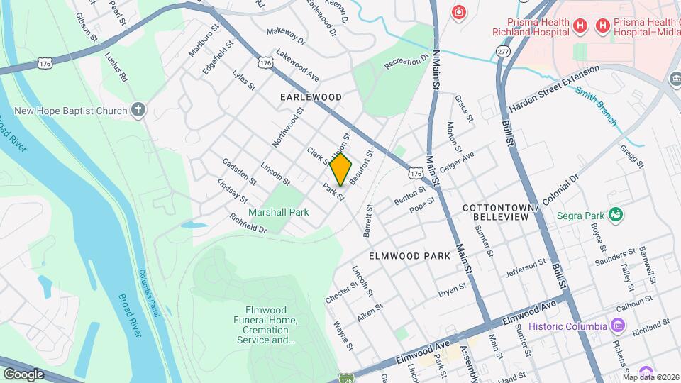 907 Beaufort St, Unit 2 Mapa y Detalles de la Ubicación