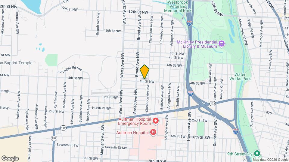 2613 4th St NW Map and Location Details