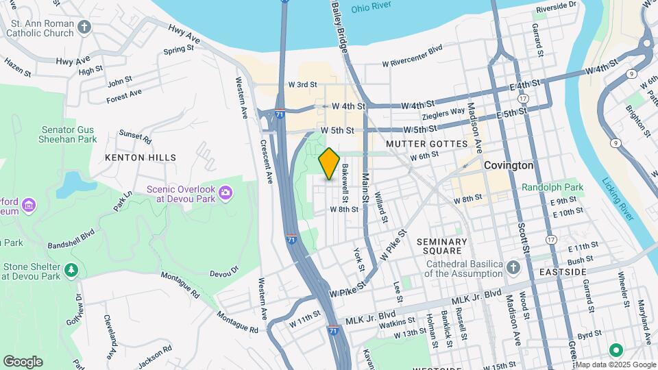 642 Philadelphia St Map and Location Details