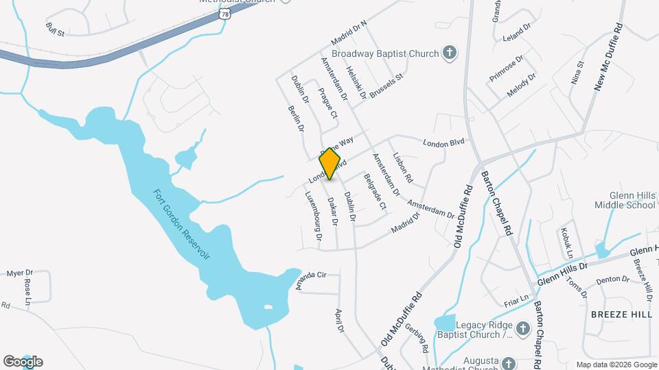 2406 Dakar Dr Map and Location Details