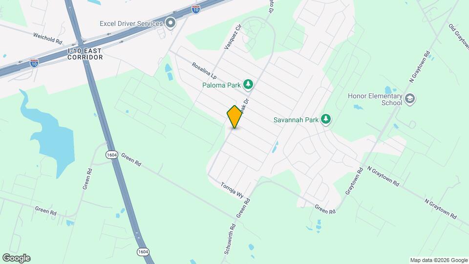 10707 Giacconi Dr Map and Location Details