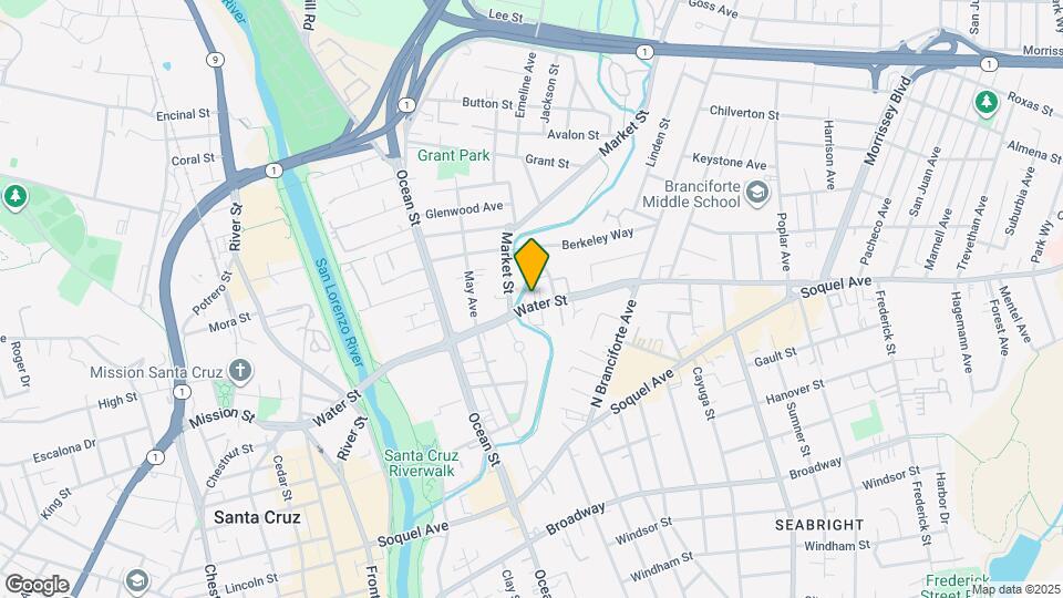 617 Water St Map and Location Details