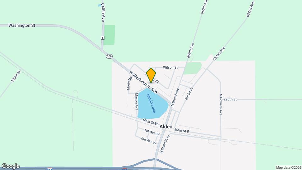 192 W Washington Ave Map and Location Details