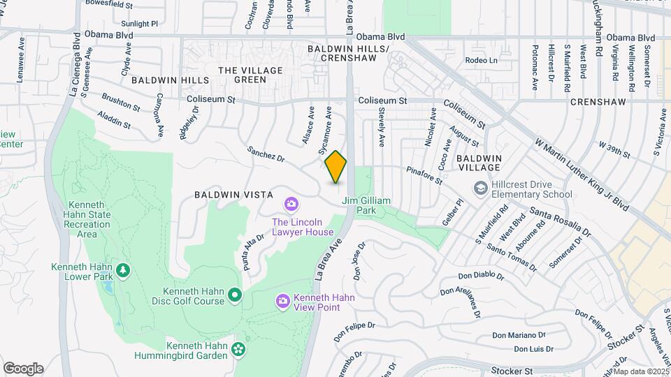 3975 S Orange Dr Map and Location Details