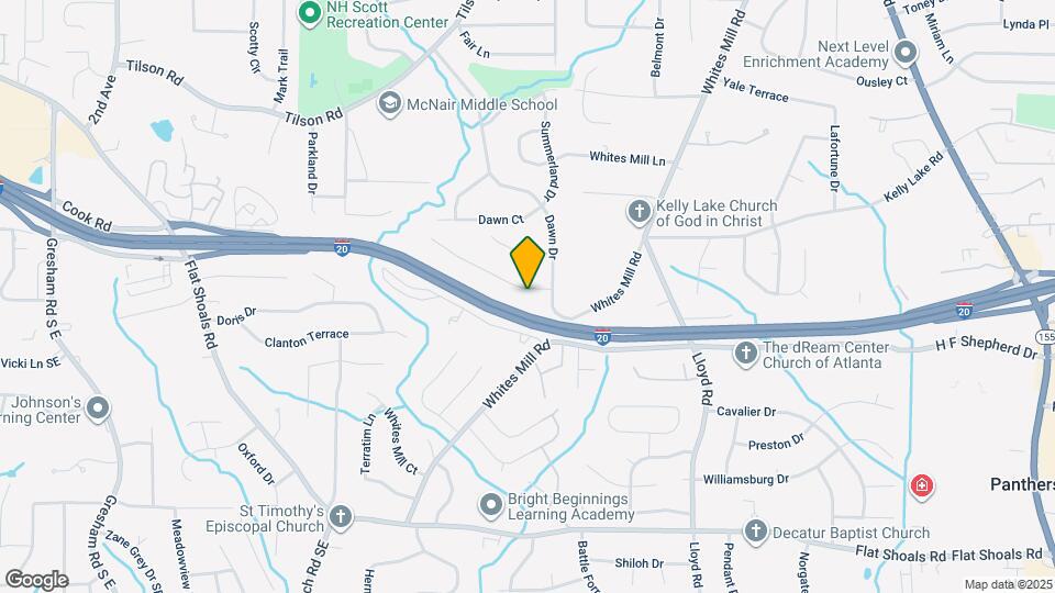 2407 Oakridge Ct Map and Location Details