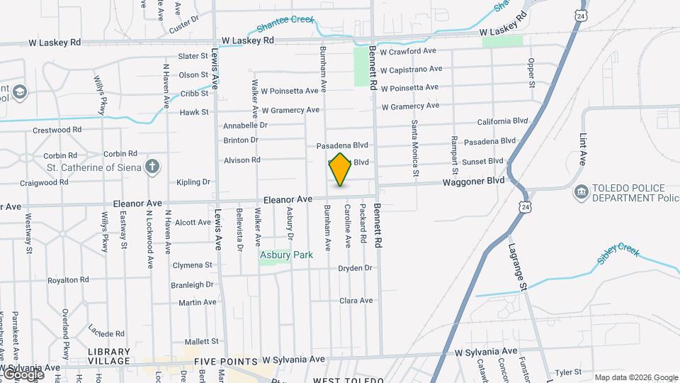 610 Eleanor Ave Map and Location Details