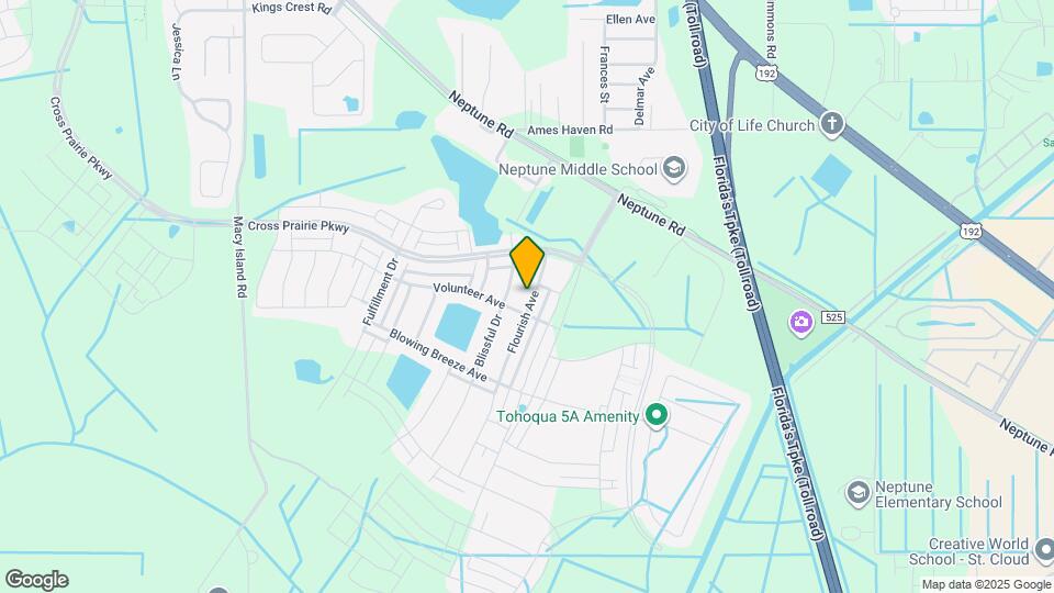 1732 Flourish Ave Map and Location Details