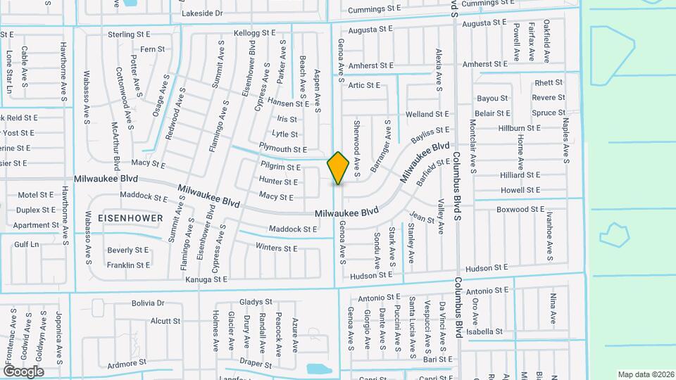 580 Genoa Ave S Map and Location Details