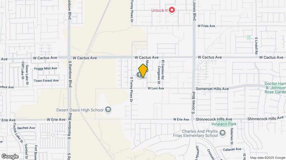 10646 S Cactus Brush Ct Map and Location Details