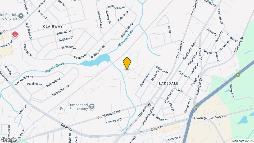 2150 Stonewash Dr Map and Location Details