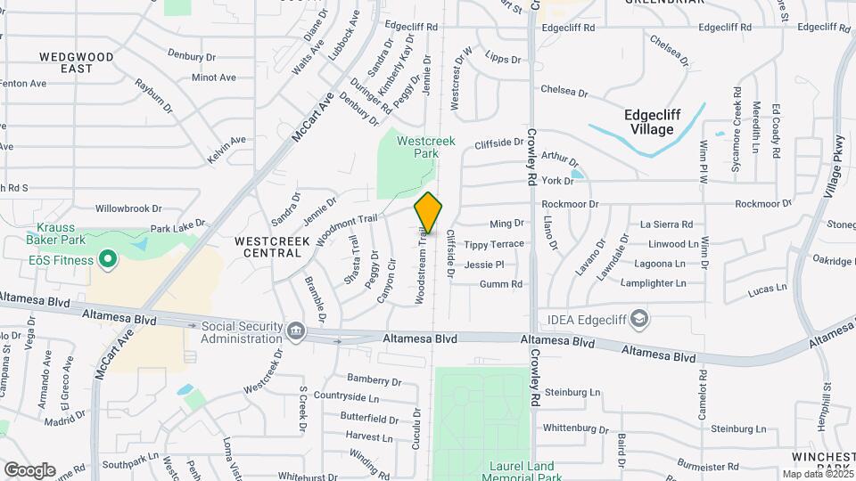 6283 Woodstream Trail Map and Location Details