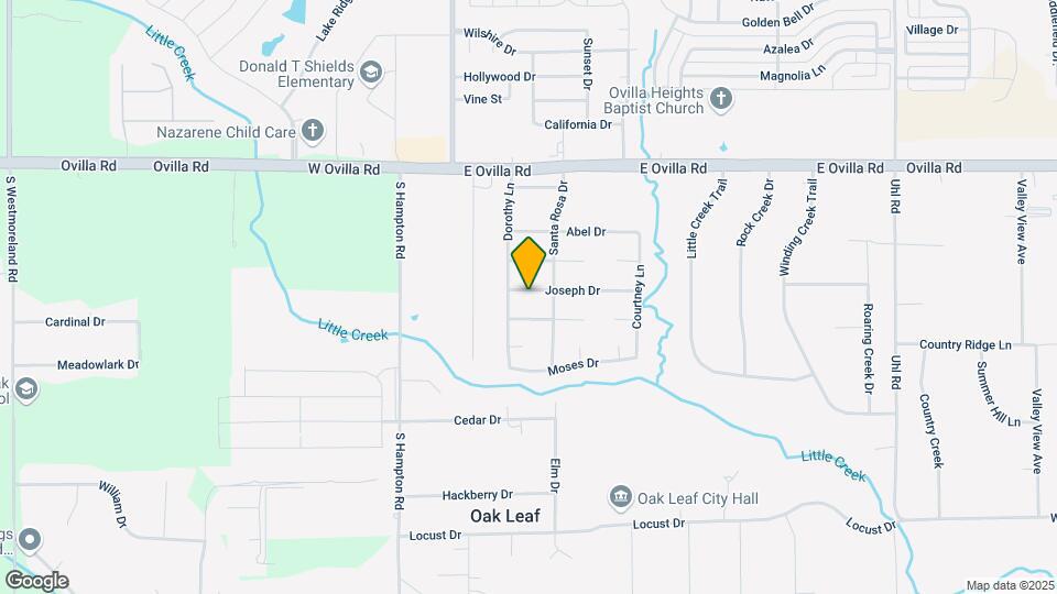 204 Joseph Dr Map and Location Details