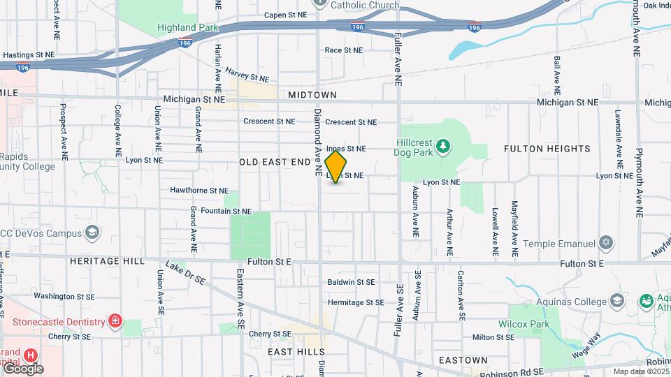 1023 Vernon St NE Map and Location Details