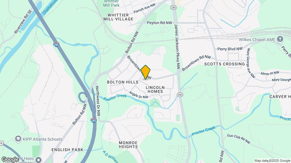 2821 Revere Dr NW Map and Location Details