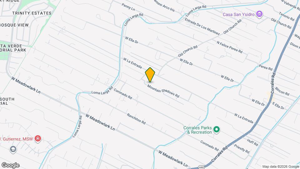 488 Mountain Shadows Rd Map and Location Details