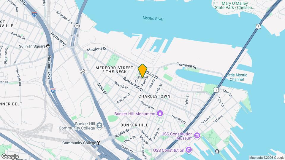 27 Allston St, Unit 1 Map and Location Details