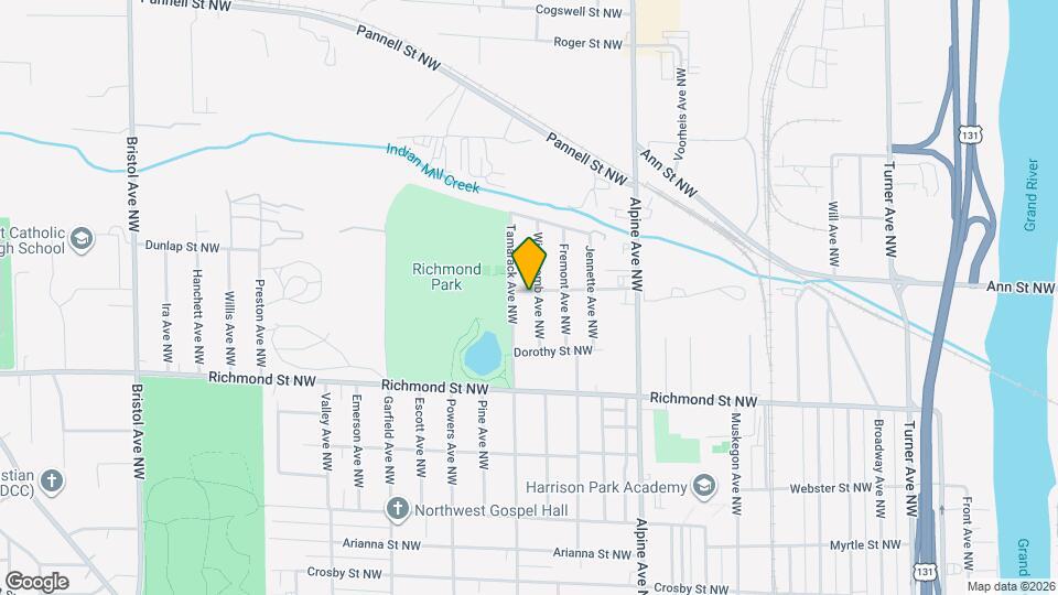 946 Sylvia St NW Map and Location Details