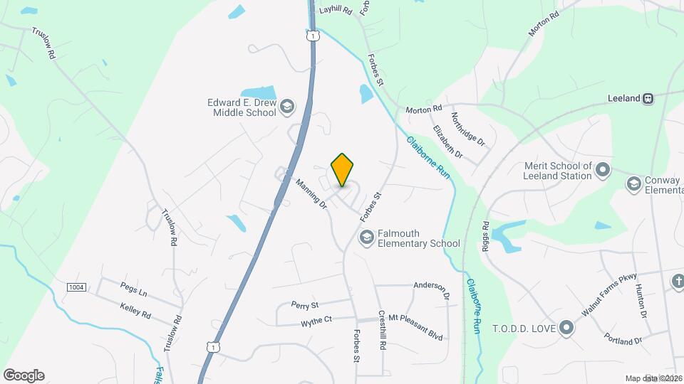 1145 James Madison Cir Map and Location Details